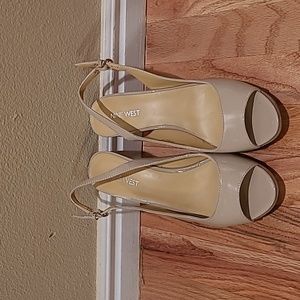 Women's 8.5 Open Toe High Heels